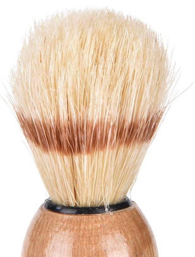 Natural Wood Handle Shaving Brush