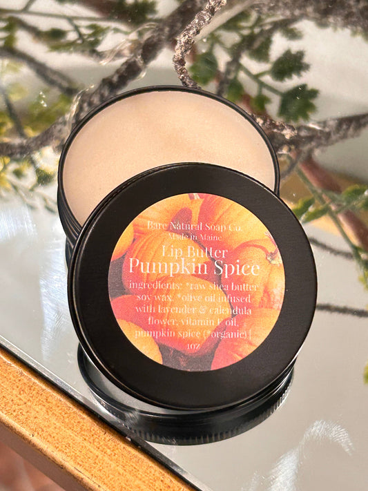 Pumpkin Spice Lip Butter |  Made in Maine