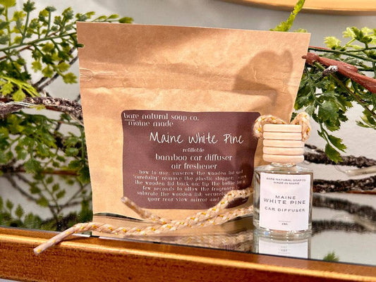 Holiday Bamboo Car Diffuser | Essential Oil Diffuser