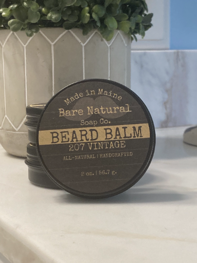 207 Vintage Organic Beard Balm | Vegan Men's Skincare