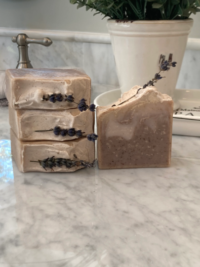 Maine French Lavender Natural Soap Bar | Shea Butter Soap