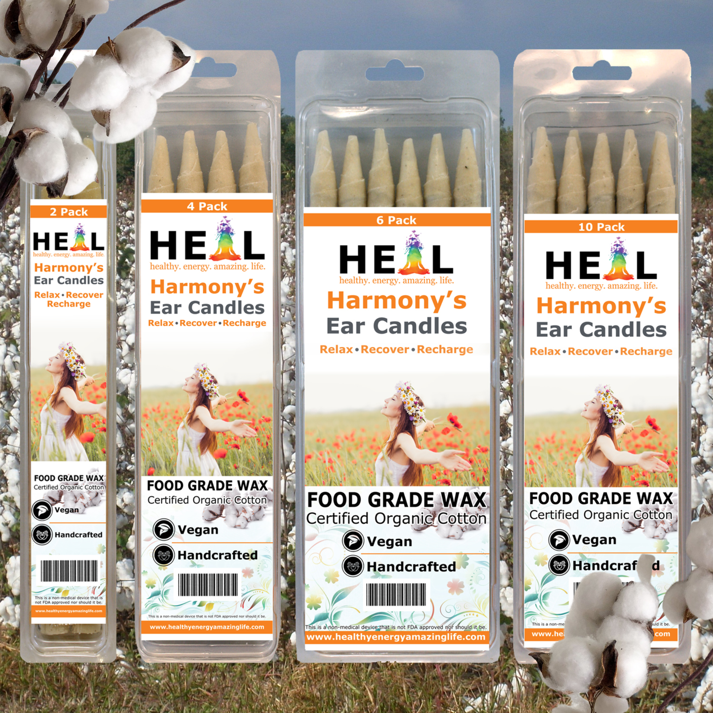 Unscented Ear Candles by Doc Harmony