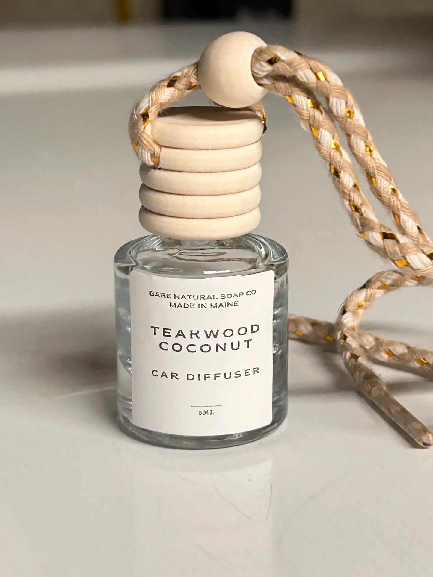 Bamboo Car Diffuser | Essential Oil Diffuser | Refillable