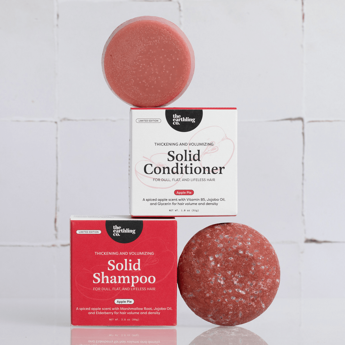Shampoo & Conditioner Set | Volumizing | Apple Pie