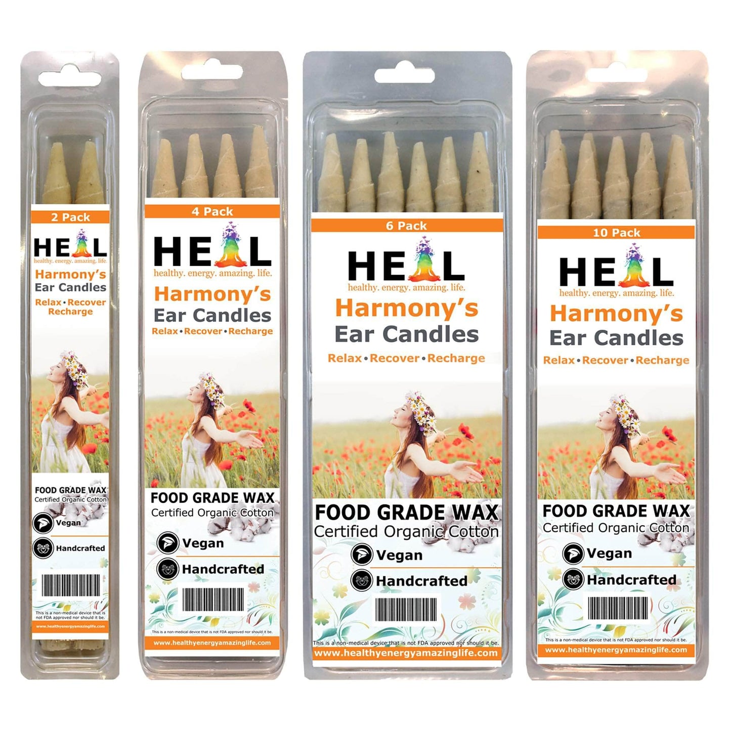 Unscented Ear Candles by Doc Harmony