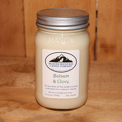 Balsam and Clove Soy Candle