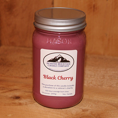 Black Cherry Soy Candle