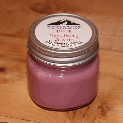 Black Raspberry Vanilla Soy Candle