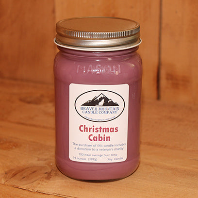 Christmas Cabin Soy Candle