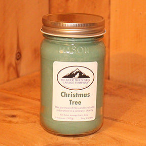 Christmas Tree Soy Candle