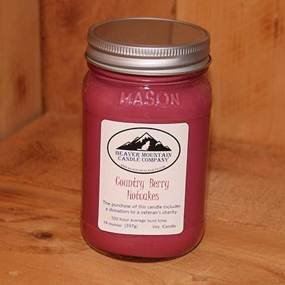 Country Berry Hotcakes Soy Candle