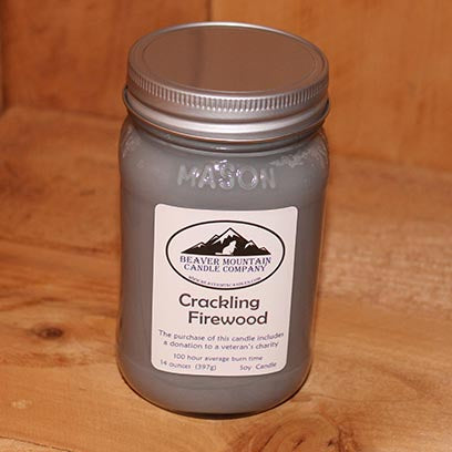 Crackling Firewood Soy Candle