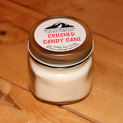 Crushed Candy Cane Soy Candle