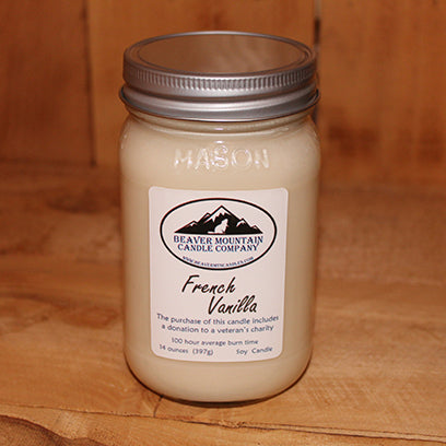 French Vanilla Soy Candle