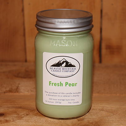 Fresh Pear Soy Candle