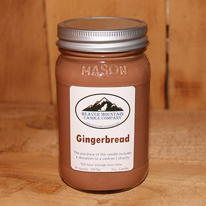 Gingerbread Soy Candle