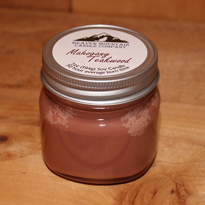 Mahogany Teakwood Soy Candle