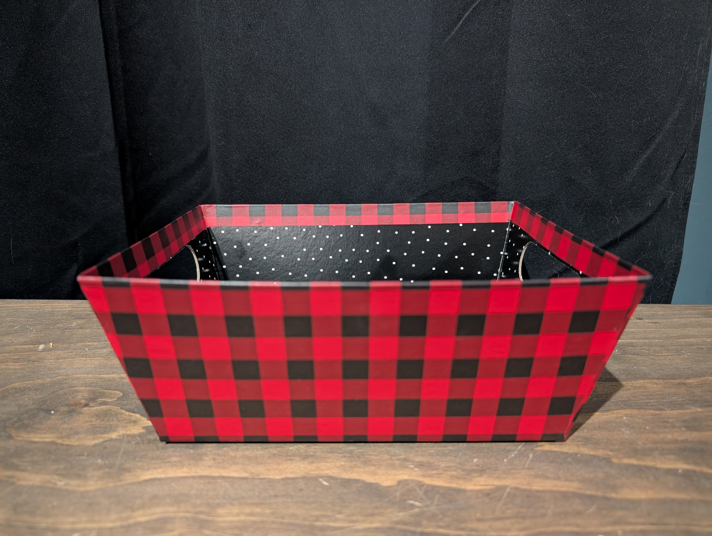 Buffalo Check Plaid Basket