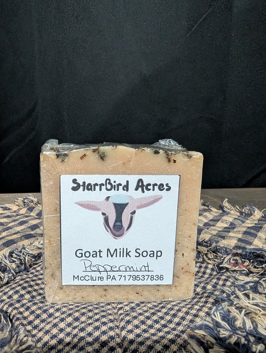 Peppermint Goat Milk Soap