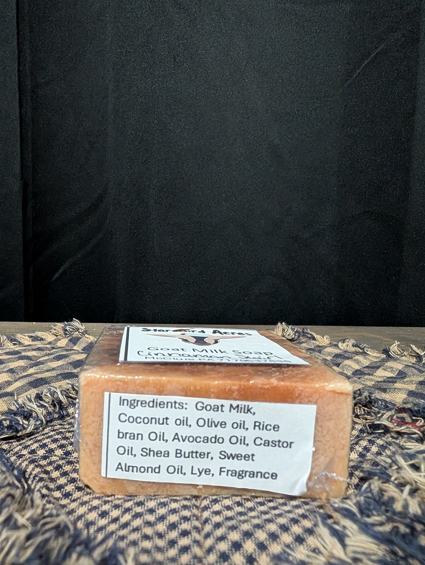 Cinnamon Swirl Goat Milk Soap