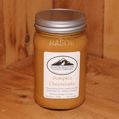 Pumpkin Cheesecake Soy Candle