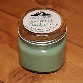 Spearmint Eucalyptus Soy Candle