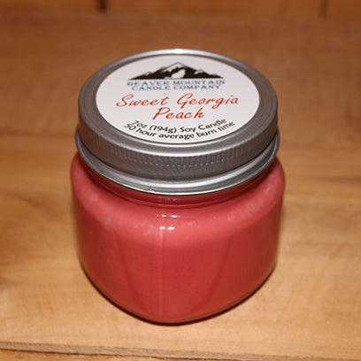 Sweet Georgia Peach Soy Candle