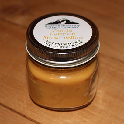 Vanilla Pumpkin Marshmallow Soy Candle