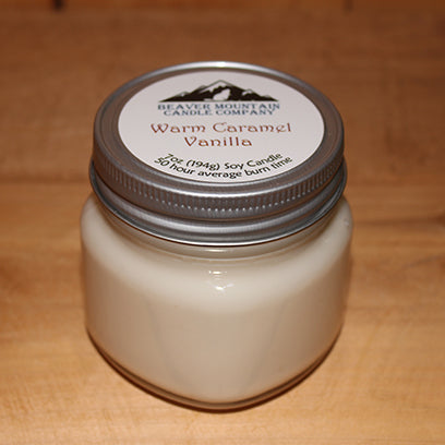 Warm Caramel Vanilla Soy Candle