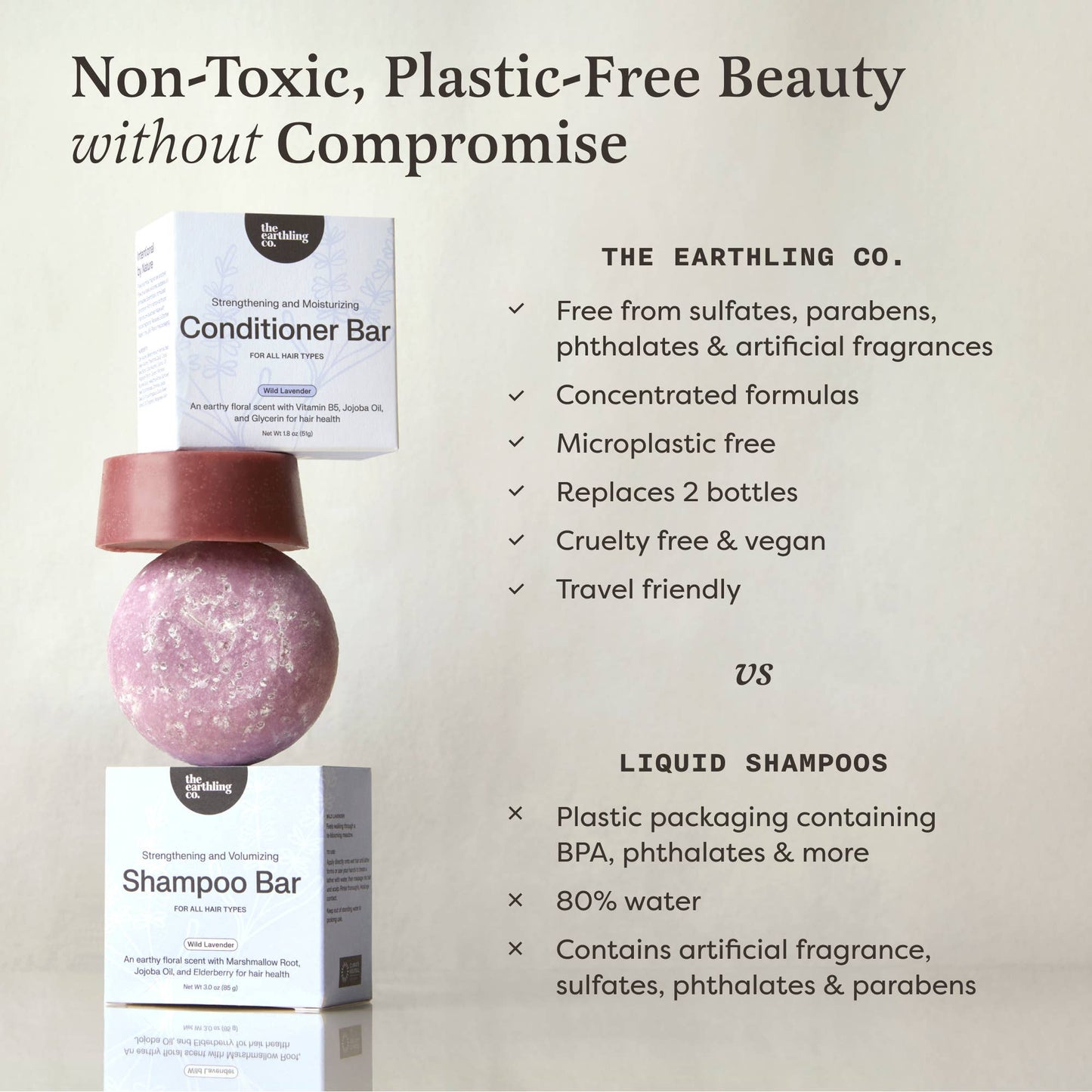 Shampoo Bar For Volumizing and Thickening