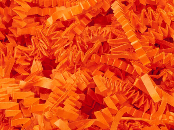 Orange Crinkle Cut Basket Filler