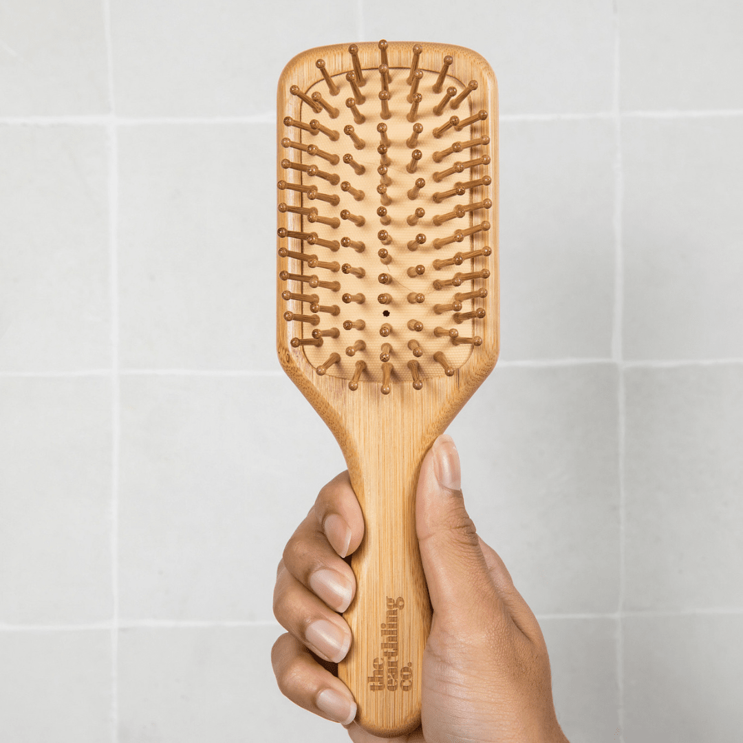 Bamboo Hair Brush | Gently Detangling | For Static & Frizz